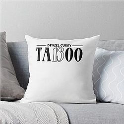 Taboo Denzel Curry Album Logo Throw Pillow