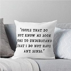 TABOO Throw Pillow