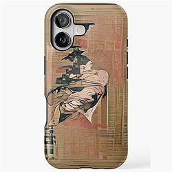Central iPhone Tough Case