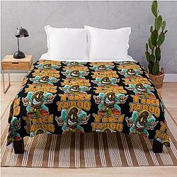 Taboo Tiki Throw Blanket
