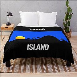 Taboo Island Throw Blanket