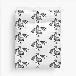 Taboo Bird Duvet Cover