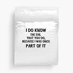 Taboo Duvet Cover