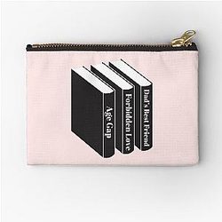 My Favorite Dark Romance Novels Zipper Pouch
