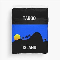 Taboo Island Duvet Cover