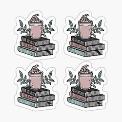 Bookstack, TBR Pile, Dark Romance Addict, Romance Novels, Taboo Romance Sticker