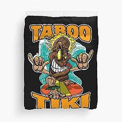 Taboo Tiki Duvet Cover