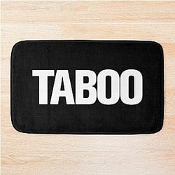 Taboo rapper bath mat