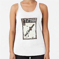 Tattoos Taboo 5 Shirt Racerback Tank Top