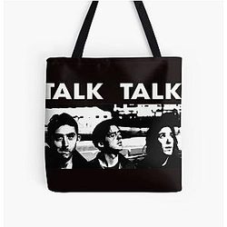 Talk TriBlend Rock Music Band All Print Tote Bag