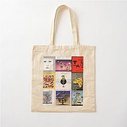 Talk Talk covers Cotton Tote Bag