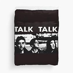 Talk Talk Rock Music Band Duvet Cover