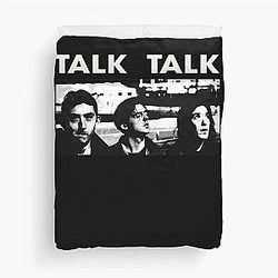 Talk, Rock, Music, Band, Tri-Blend Duvet Cover