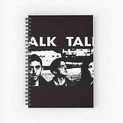Talk Rock Music Band Spiral Notebook