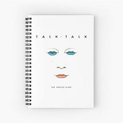 Talk 80s Synthpop Band Spiral Notebook