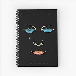 Talk 80s Iconic Synthpop Band Spiral Notebook