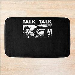 Talk Rock Music Band Bath Mat Tri-blend