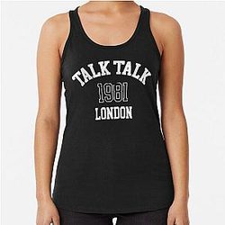 Talk Racerback Tank