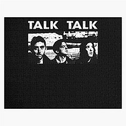 Talk Rock Music Band Tri-Blend Jigsaw Puzzle