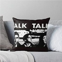 Talk Rock Music Band Throw Pillow