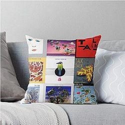 Talk Covers Throw Pillow