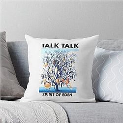 Talk Spirit of Eden Throw Pillow