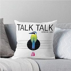 TALK LONDON1986 Throw Pillow