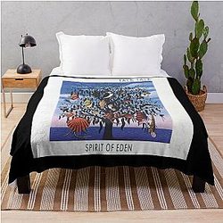Talk Spirit Of Eden Throw Blanket