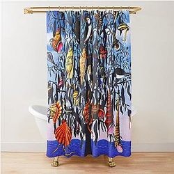 Talk Spirit Shower Curtain
