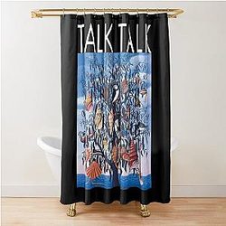 Talk Spirit of Eden Shower Curtain