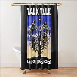 Talk Band Laughing Stock Shower Curtain