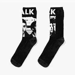 Talk Rock Music Band Socks