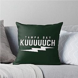 Kuch Tampa Bay Throw Pillow