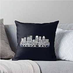 The Tampa Bays hockey team Throw Pillow