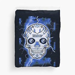 Tampa Bay Lighting Duvet Cover