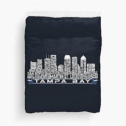 The Tampa Bay Hockey Team Duvet Cover