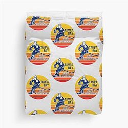 Tampa Bay Hockey Tampa Bay 2020 Champions Duvet Cover