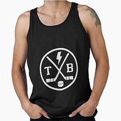 Retro Tampa Bay Hockey Emblem Vintage TB T-Shirt