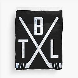 Hockey Tampa Bay Lightning Blue Duvet Cover