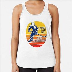 Tampa Bay Hockey Tampa 2020 Champions Racerback Tank Top