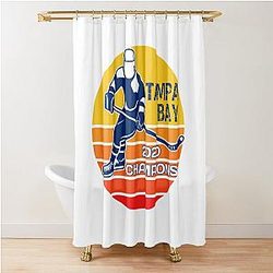Tampa Bay Hockey, Tampa Bay 2020 Champions, Shower Curtain