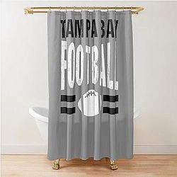 Red Tampa Bay Football Classic Original Shower Curtain