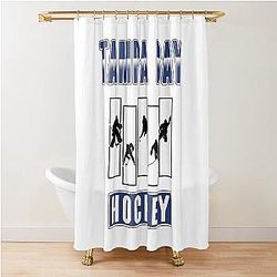 Tampa Bay Hockey Shower Curtain