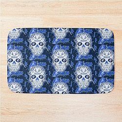 Tampa Bay Lighting Skull Bath Mat