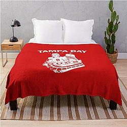 Vintage Tampa Buccaneers Throw Blanket