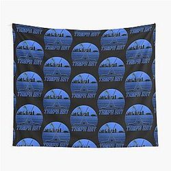 Tampa Bay Hockey Vintage Tapestry