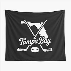 Tampa Bay Ice Hockey Sports Team Fan Tapestry