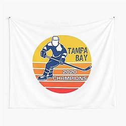Tampa Bay Hockey 2020 Champions Tapestry