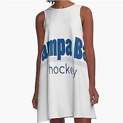 Tampa Bay Lightning A-Line Dress