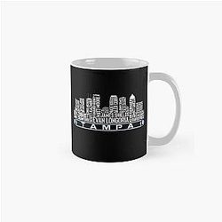Tampa Bay Baseball Team Legends Tampa Bay Skyline Mug